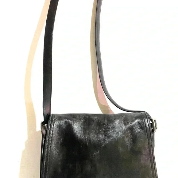 Coach vintage black gray white crossbody handbag - Picture 11 of 11